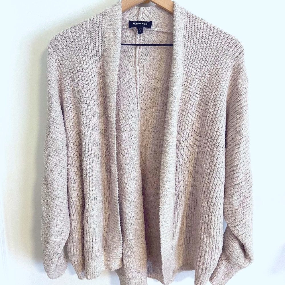 Express Soft Cream Cardigan